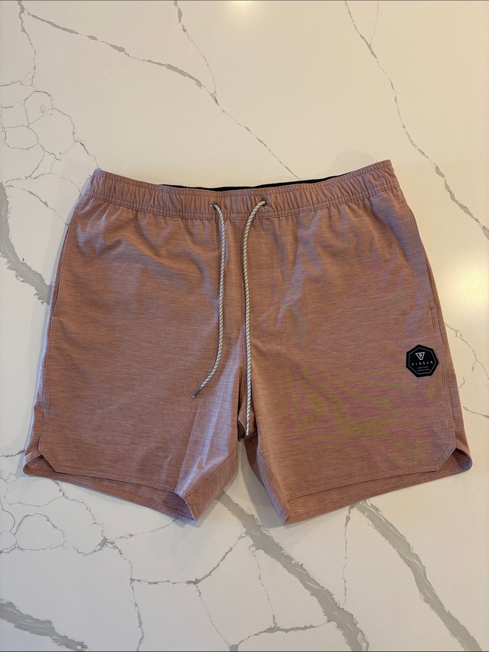 Vissla Breakers 16.5” Ecolastic Board Shorts ~ XL ~ Coral
